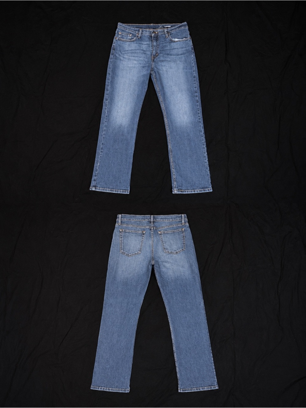 George Men's Bootcut Jeans in Light Blue Wash